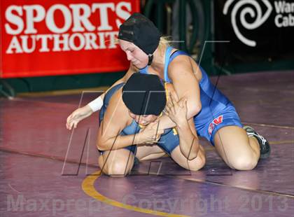 Thumbnail 3 in CIF State Girls Wrestling Championships (Round 4) photogallery.
