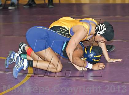 Thumbnail 2 in CIF State Girls Wrestling Championships (Round 4) photogallery.