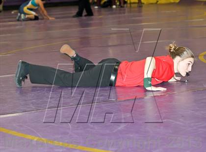 Thumbnail 1 in CIF State Girls Wrestling Championships (Round 4) photogallery.