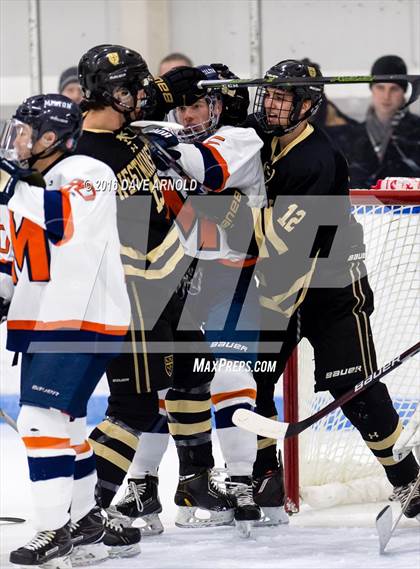 Thumbnail 2 in Milton Academy vs Westminster School (Flood-Marr Tournament) photogallery.