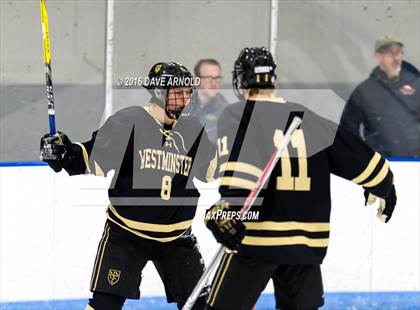 Thumbnail 2 in Milton Academy vs Westminster School (Flood-Marr Tournament) photogallery.