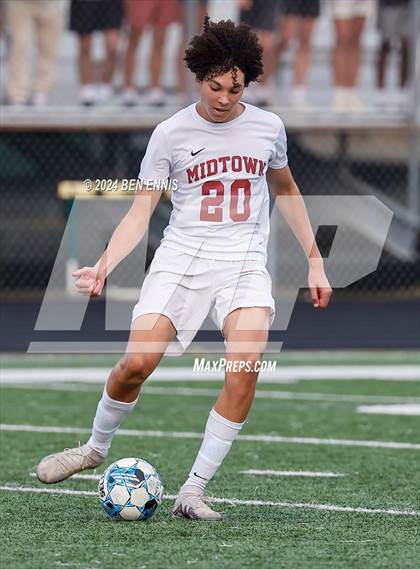 Thumbnail 3 in Midtown vs McIntosh (GHSA 5A Semifinal) photogallery.