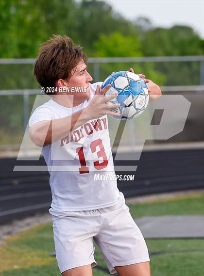 Thumbnail 1 in Midtown vs McIntosh (GHSA 5A Semifinal) photogallery.