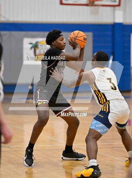 Thumbnail 1 in Lake Worth vs Shabach Christian Academy (Sun Bash Tampa) photogallery.