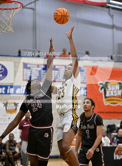 Thumbnail 1 in Lake Worth vs Shabach Christian Academy (Sun Bash Tampa) photogallery.