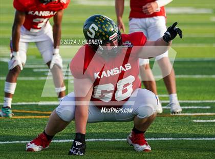 Thumbnail 1 in Kansas vs Missouri All Star Game photogallery.