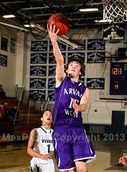 Thumbnail 3 in Arvada West vs. D'Evelyn (Ralston Roundup) photogallery.