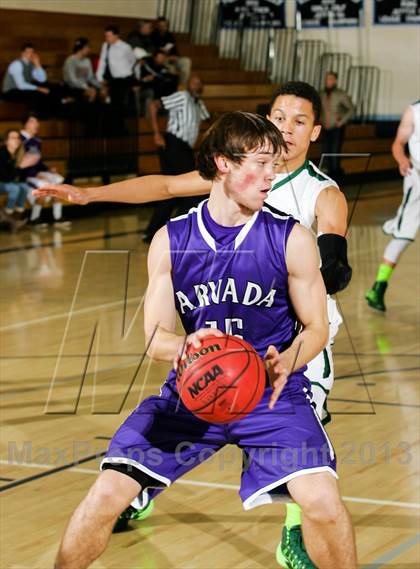 Thumbnail 3 in Arvada West vs. D'Evelyn (Ralston Roundup) photogallery.