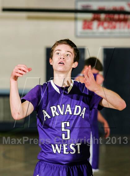 Thumbnail 3 in Arvada West vs. D'Evelyn (Ralston Roundup) photogallery.