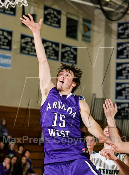 Thumbnail 2 in Arvada West vs. D'Evelyn (Ralston Roundup) photogallery.