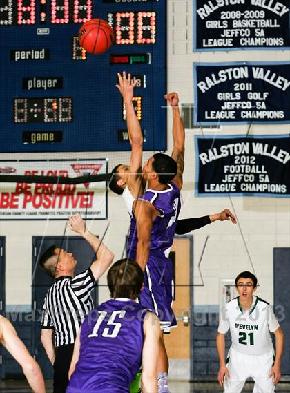 Thumbnail 1 in Arvada West vs. D'Evelyn (Ralston Roundup) photogallery.