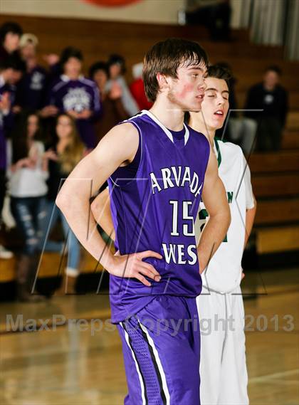Thumbnail 1 in Arvada West vs. D'Evelyn (Ralston Roundup) photogallery.