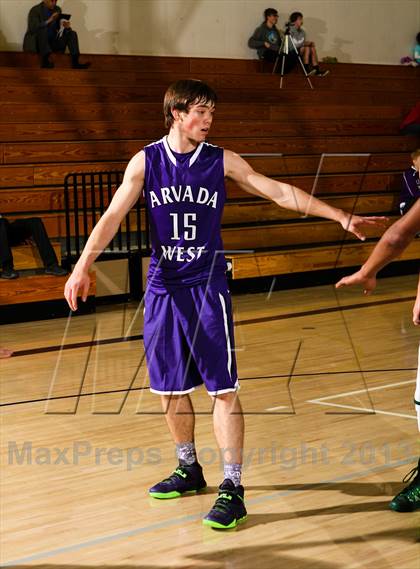 Thumbnail 2 in Arvada West vs. D'Evelyn (Ralston Roundup) photogallery.