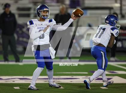 Thumbnail 1 in Conway @ Fayetteville (AAA 7A 2nd Round Playoff) photogallery.