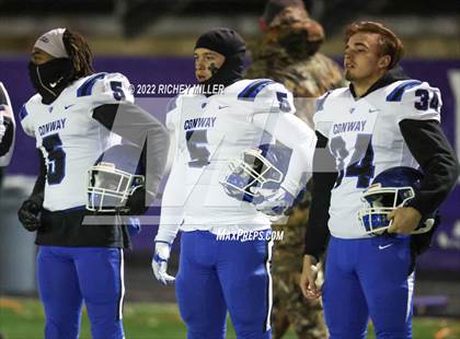 Thumbnail 2 in Conway @ Fayetteville (AAA 7A 2nd Round Playoff) photogallery.