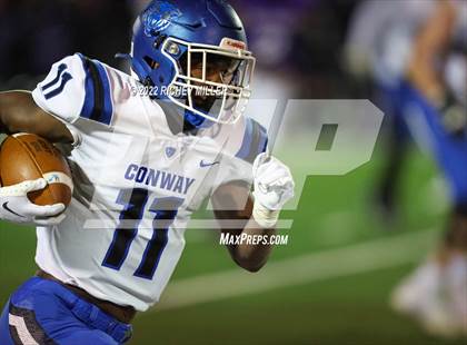 Thumbnail 1 in Conway @ Fayetteville (AAA 7A 2nd Round Playoff) photogallery.