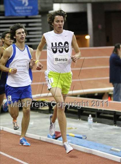 Thumbnail 2 in Run For The Dream California Indoor Invitational (Boys Track Events) photogallery.