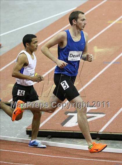 Thumbnail 2 in Run For The Dream California Indoor Invitational (Boys Track Events) photogallery.