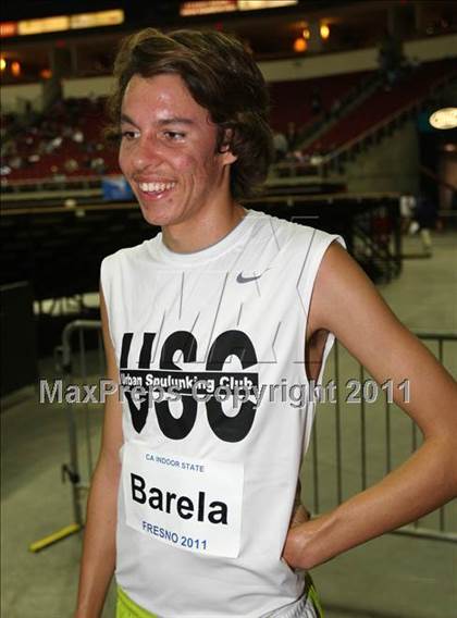 Thumbnail 2 in Run For The Dream California Indoor Invitational (Boys Track Events) photogallery.
