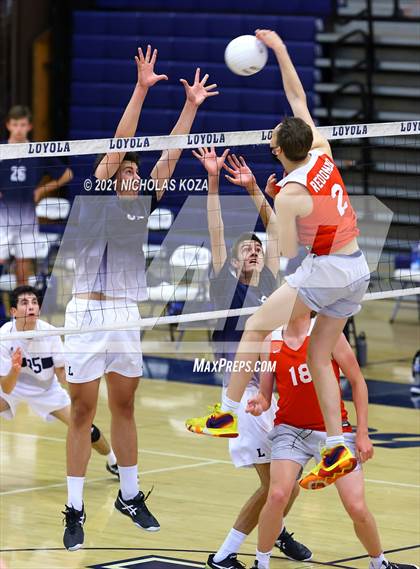 Thumbnail 1 in Redondo Union vs. Loyola (CIF SS D1 Playoffs) photogallery.