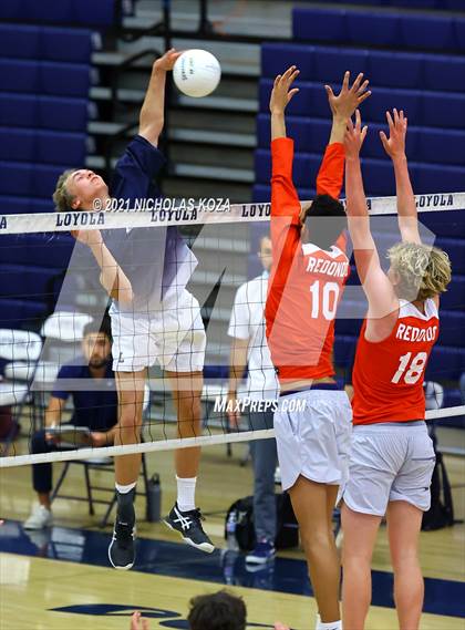 Thumbnail 3 in Redondo Union vs. Loyola (CIF SS D1 Playoffs) photogallery.