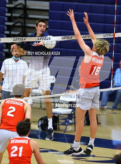 Thumbnail 1 in Redondo Union vs. Loyola (CIF SS D1 Playoffs) photogallery.