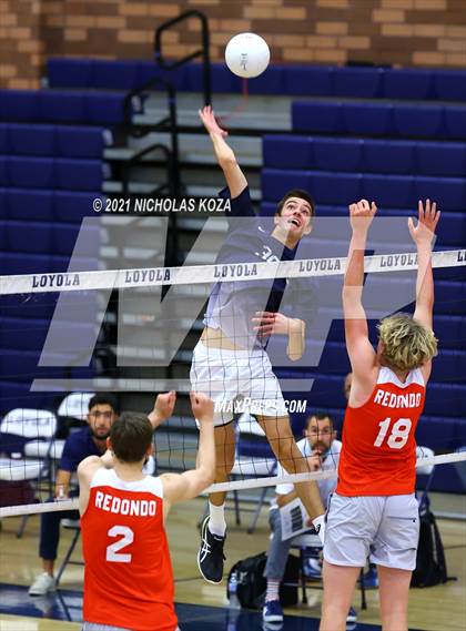 Thumbnail 1 in Redondo Union vs. Loyola (CIF SS D1 Playoffs) photogallery.