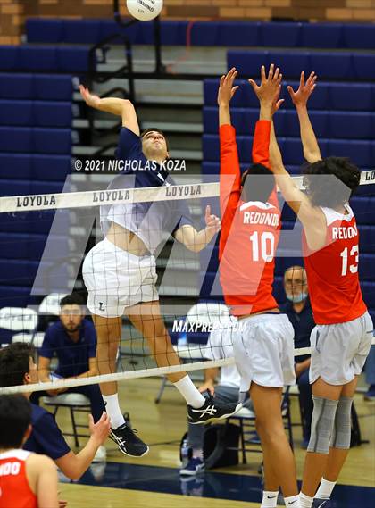 Thumbnail 1 in Redondo Union vs. Loyola (CIF SS D1 Playoffs) photogallery.