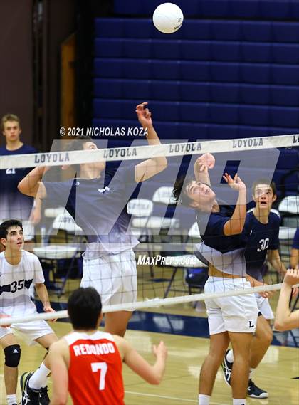 Thumbnail 2 in Redondo Union vs. Loyola (CIF SS D1 Playoffs) photogallery.