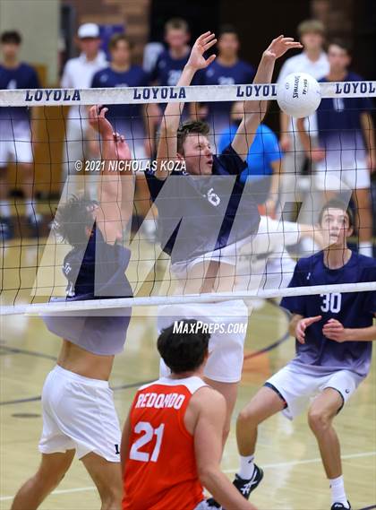 Thumbnail 1 in Redondo Union vs. Loyola (CIF SS D1 Playoffs) photogallery.