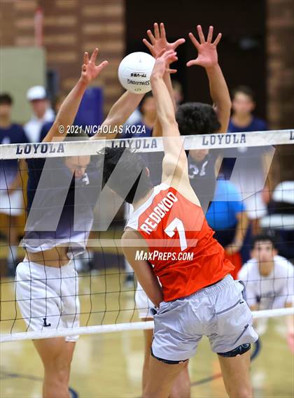 Thumbnail 3 in Redondo Union vs. Loyola (CIF SS D1 Playoffs) photogallery.