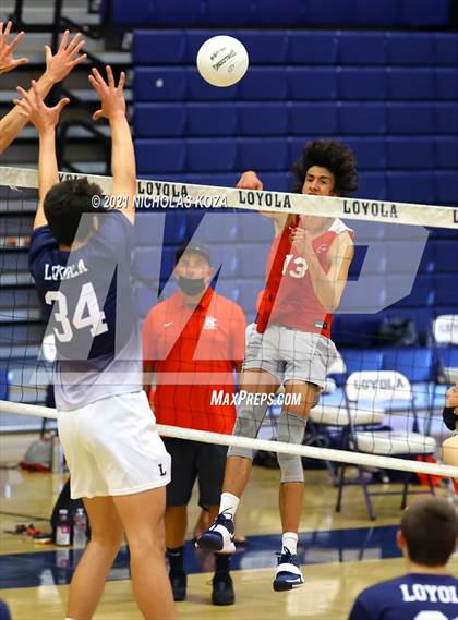 Thumbnail 1 in Redondo Union vs. Loyola (CIF SS D1 Playoffs) photogallery.