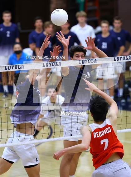 Thumbnail 1 in Redondo Union vs. Loyola (CIF SS D1 Playoffs) photogallery.