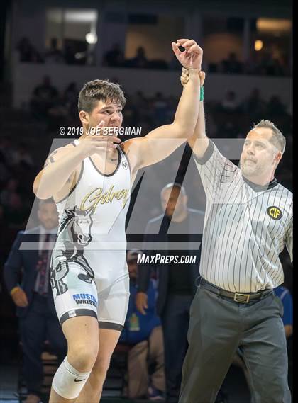 Thumbnail 3 in CIF State Boys Wrestling Championships (Finals; 152lbs - 285llbs) photogallery.