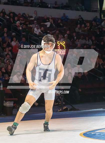 Thumbnail 1 in CIF State Boys Wrestling Championships (Finals; 152lbs - 285llbs) photogallery.
