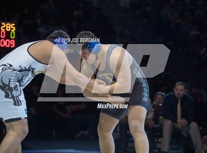 Thumbnail 1 in CIF State Boys Wrestling Championships (Finals; 152lbs - 285llbs) photogallery.