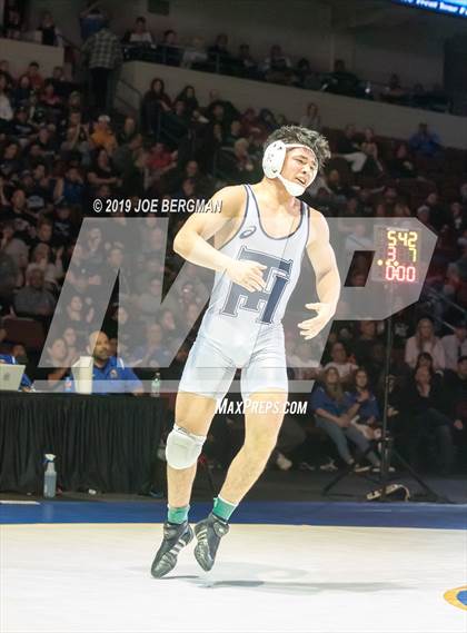 Thumbnail 3 in CIF State Boys Wrestling Championships (Finals; 152lbs - 285llbs) photogallery.
