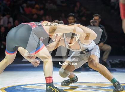 Thumbnail 1 in CIF State Boys Wrestling Championships (Finals; 152lbs - 285llbs) photogallery.