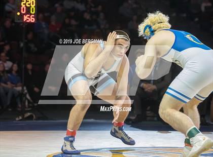 Thumbnail 1 in CIF State Boys Wrestling Championships (Finals; 152lbs - 285llbs) photogallery.