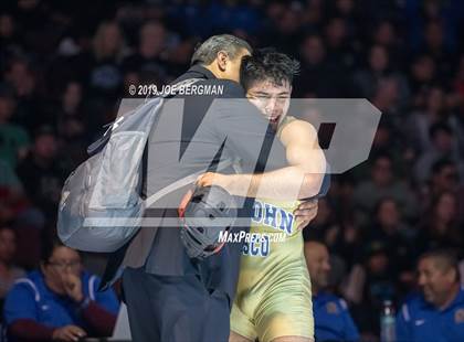 Thumbnail 1 in CIF State Boys Wrestling Championships (Finals; 152lbs - 285llbs) photogallery.