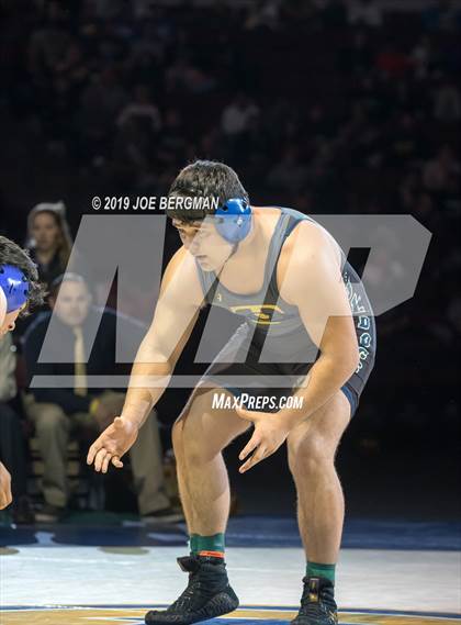 Thumbnail 2 in CIF State Boys Wrestling Championships (Finals; 152lbs - 285llbs) photogallery.