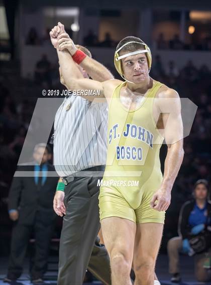 Thumbnail 1 in CIF State Boys Wrestling Championships (Finals; 152lbs - 285llbs) photogallery.