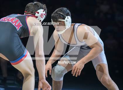 Thumbnail 3 in CIF State Boys Wrestling Championships (Finals; 152lbs - 285llbs) photogallery.