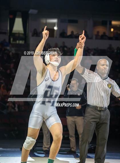 Thumbnail 1 in CIF State Boys Wrestling Championships (Finals; 152lbs - 285llbs) photogallery.