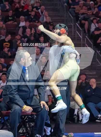 Thumbnail 1 in CIF State Boys Wrestling Championships (Finals; 152lbs - 285llbs) photogallery.