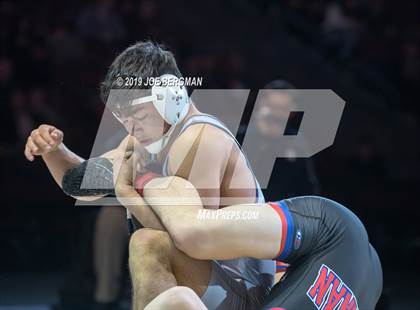 Thumbnail 2 in CIF State Boys Wrestling Championships (Finals; 152lbs - 285llbs) photogallery.