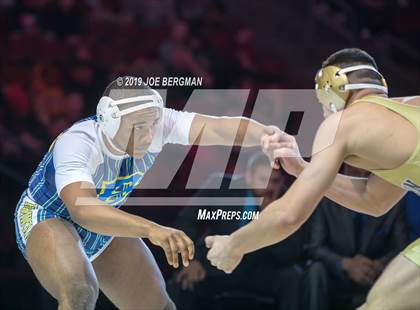 Thumbnail 2 in CIF State Boys Wrestling Championships (Finals; 152lbs - 285llbs) photogallery.