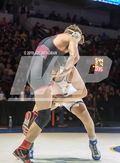Thumbnail 2 in CIF State Boys Wrestling Championships (Finals; 152lbs - 285llbs) photogallery.