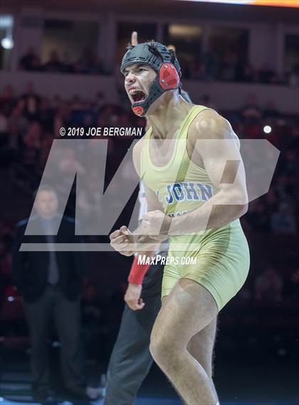 Thumbnail 1 in CIF State Boys Wrestling Championships (Finals; 152lbs - 285llbs) photogallery.