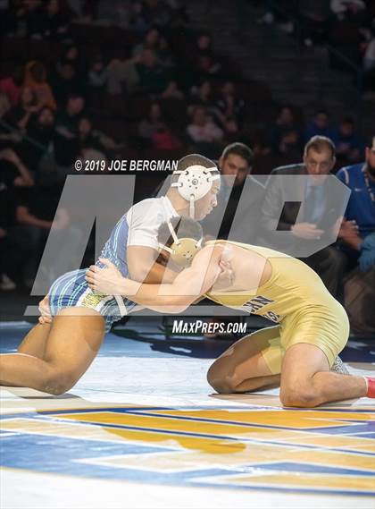 Thumbnail 1 in CIF State Boys Wrestling Championships (Finals; 152lbs - 285llbs) photogallery.